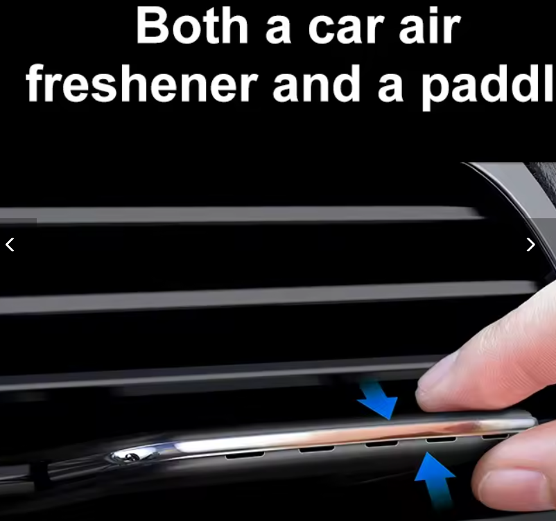 Car Air-conditioning Air Outlet High-end Invisible Paddle Car Aromatherapy Perfume Clip Car Interior Decorations