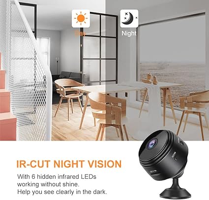 A9 Mini Wifi Camera 1080P HD + Recording and Night Vision ⭐⭐⭐⭐⭐