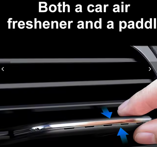Car Air-conditioning Air Outlet High-end Invisible Paddle Car Aromatherapy Perfume Clip Car Interior Decorations