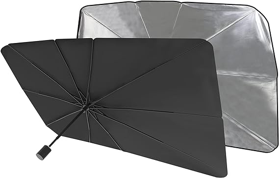 Car Windshield Sun Shade Foldable Umbrella (Premium Quality)