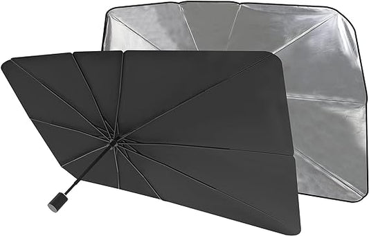 Car Windshield Sun Shade Foldable Umbrella (Premium Quality)