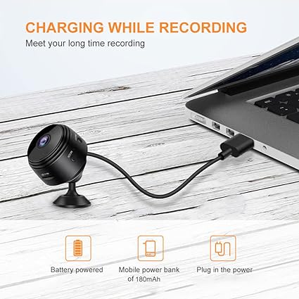 A9 Mini Wifi Camera 1080P HD + Recording and Night Vision ⭐⭐⭐⭐⭐