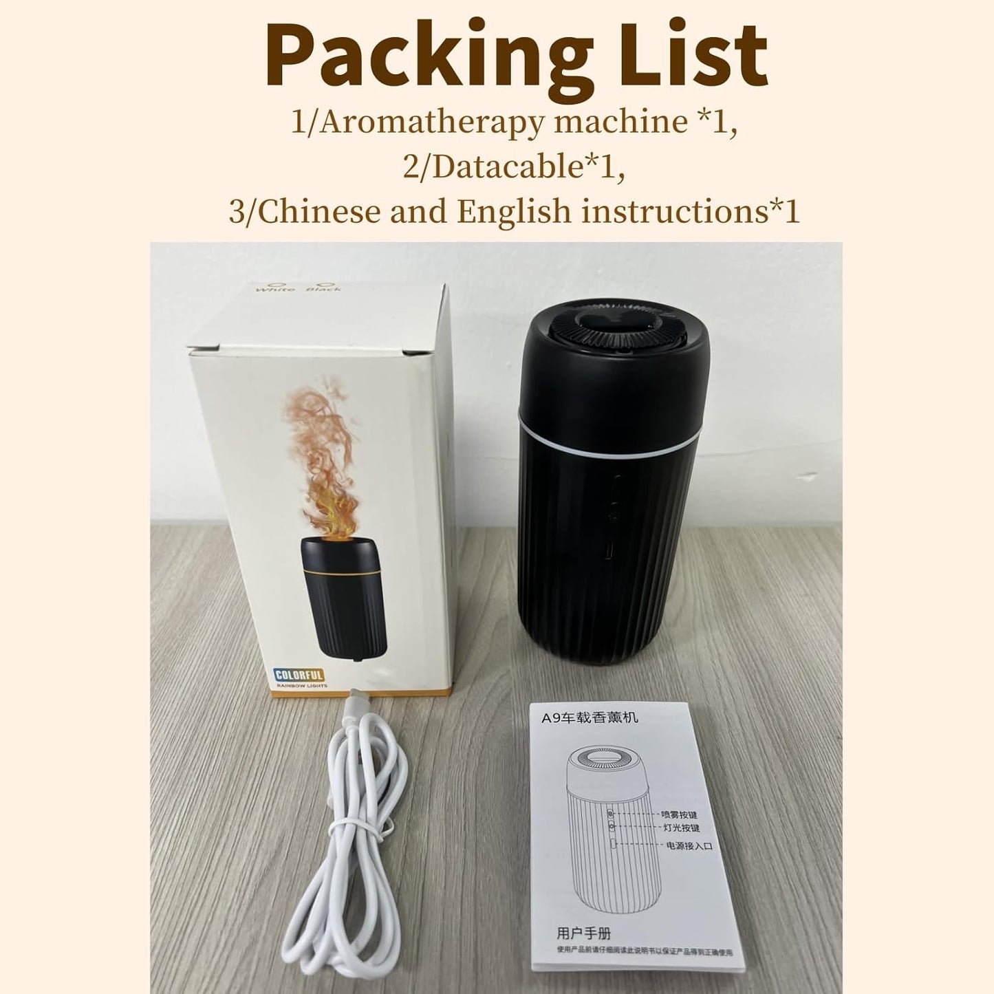 Flame Aroma Diffuser Automatic Sprayer