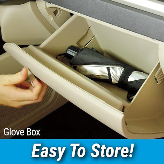 Car Windshield Sun Shade Foldable Umbrella (Premium Quality) ⭐⭐⭐⭐⭐